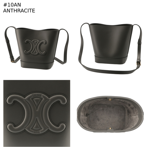 Celine Cuile Triomphe Bucket Bag Small - Picture 11 of 11